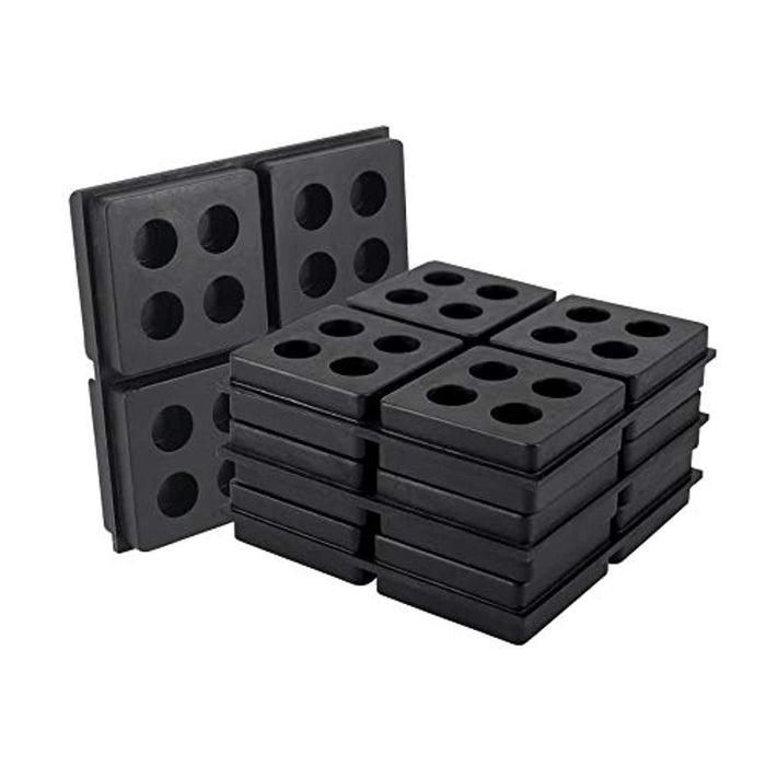 Easyflex Anti Vibration Waffle Rubber Pads, Pack of 4