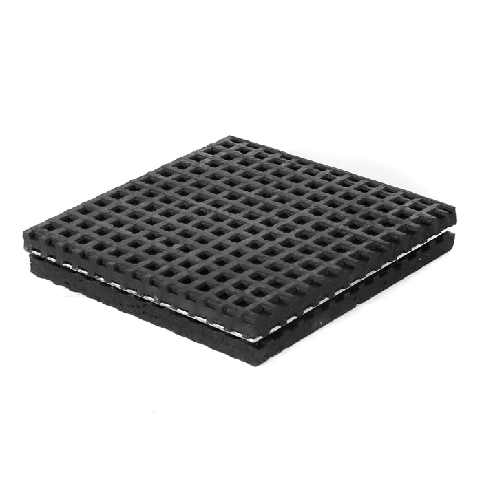 Easyflex Anti Vibration Metal Sandwich Rubber Pads, Pack of 4