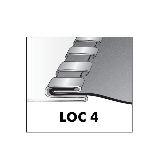 Easyflex 9.45" x 82 ft. Vinyl Flexible Duct Connector, 28 ga. (1.77" x 5.9" x 1.77")