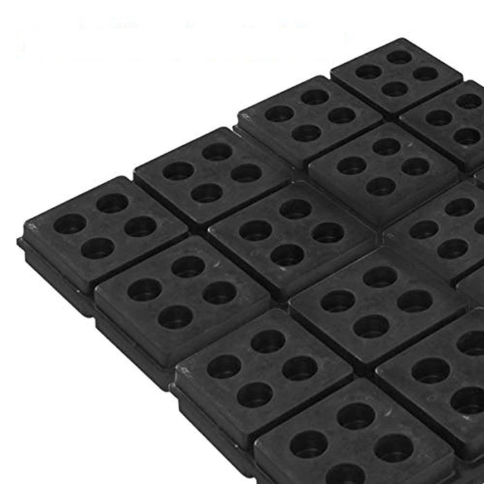 Easyflex Anti Vibration Waffle Rubber Pads, Pack of 4