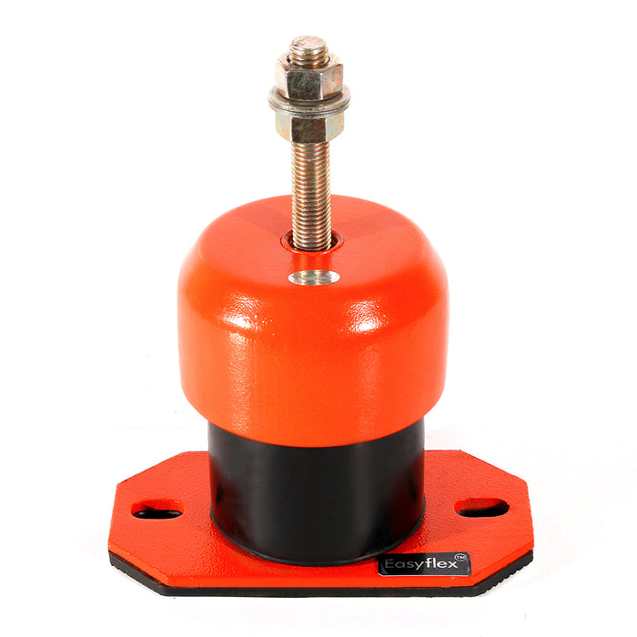 Easyflex Enclosed Spring Mounts for Vibration Isolation, Deflection 1 inch (Pack of 4)